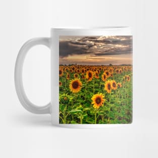 Sunflower Soldiers and Before A Colorado Summer Storm Mug